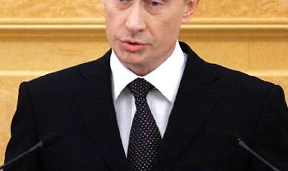 Vladimir Putin Vene parlamendis