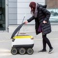 Maailmakuulsate Eesti inseneride loodud robot vedas Londonis esimest korda tellitud kauba kohale