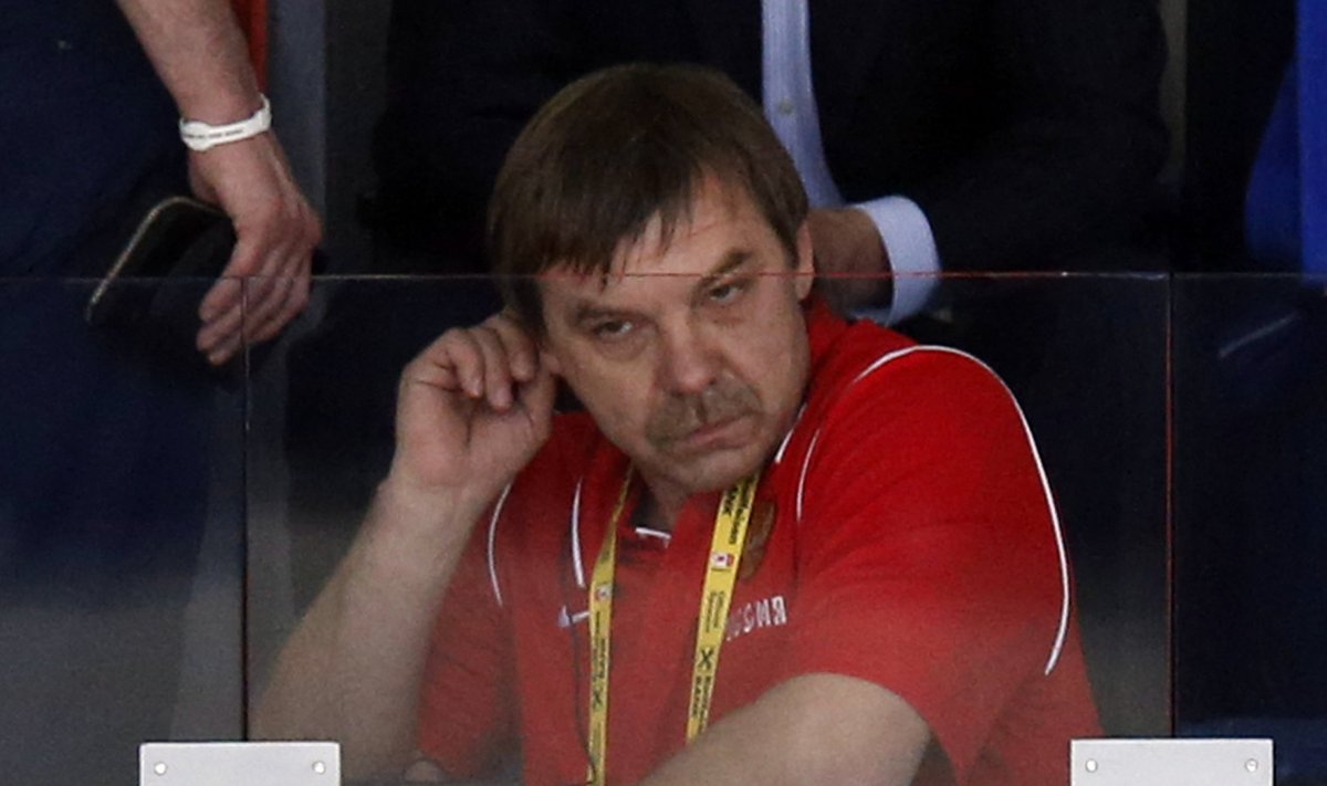 Venemaa koondise peatreener Oleg Znarok.