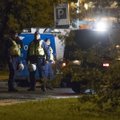 FOTOD | Ärev õhtu Lasnamäel: politsei pidas kinni tänaval tulirelvaga vehkinud ja inimesi hirmutanud mehe