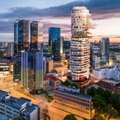 FOTOD | Rahvusvahelise arhitektuurivõistluse žürii valis Tallinna südalinna uue kõrghoone kavandi