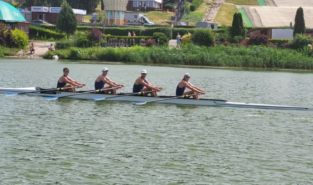 Mihhail Kuštein (vasakult), Allar Raja, Tõnu Endrekson ja Johann Poolak