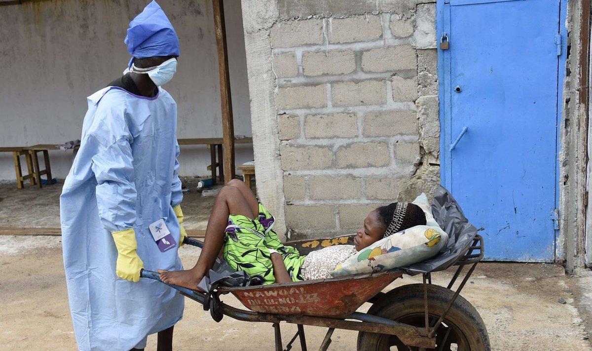 Ebolahaige kiirabi Libeeria moodi.