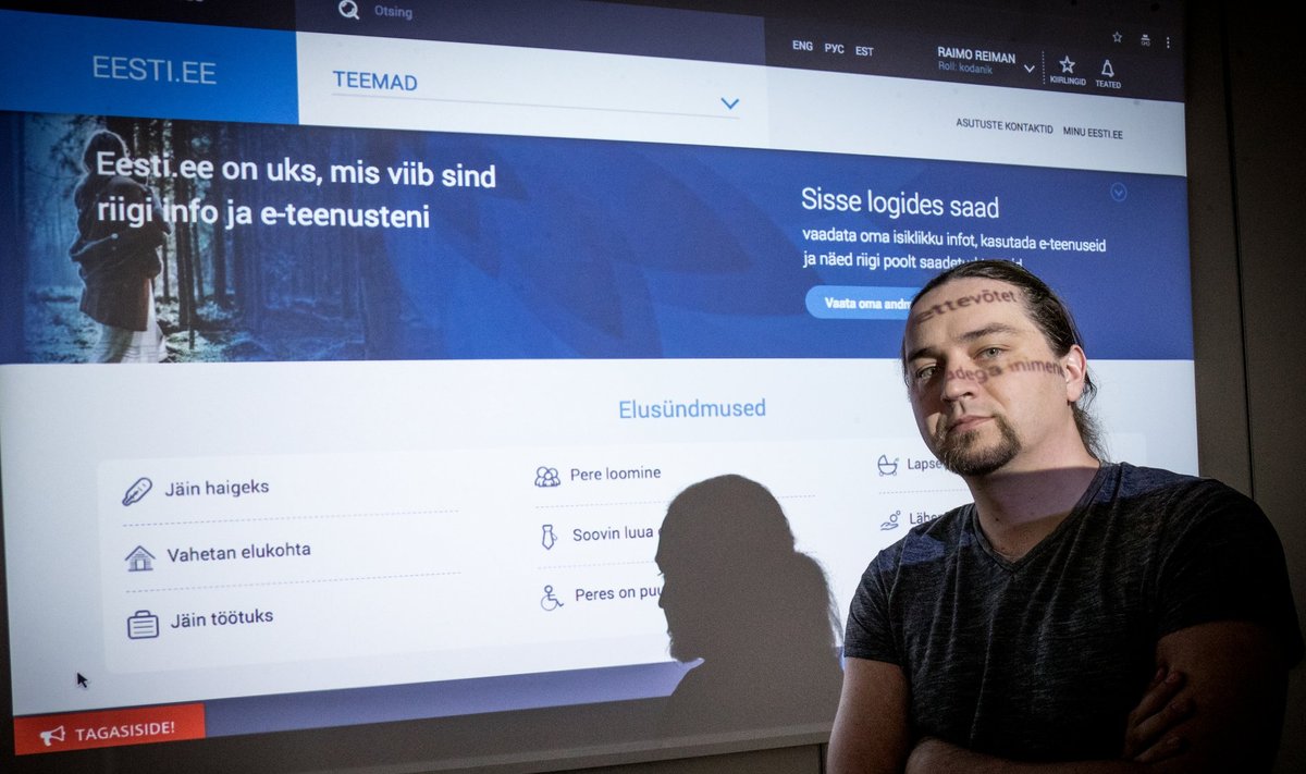 RIA riigiportaali osakonna juhataja Raimo Reimani sõnul valiti eesti.ee uueks värviks sinine, sest see meeldis inimestele enim.