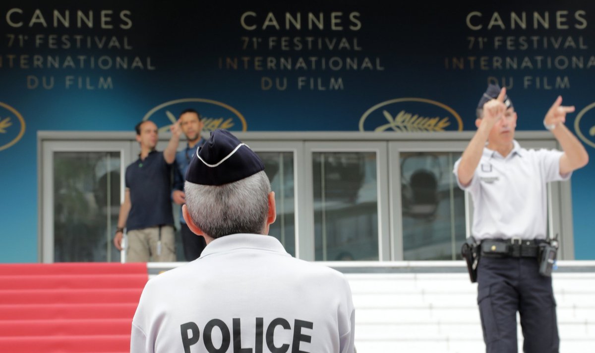 Ka politseinikud valmistuvad Cannes’i filmifestivaliks.