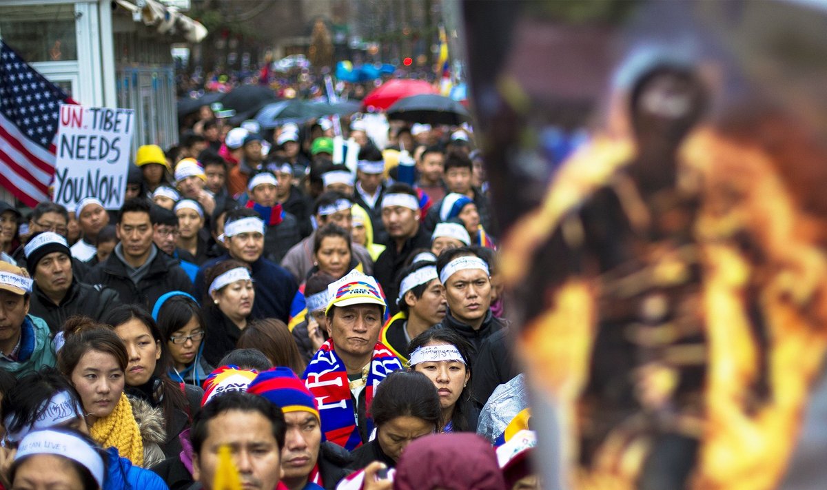 Tiibetlaste enesesüütamised on maailmas alakajastatud uudis.