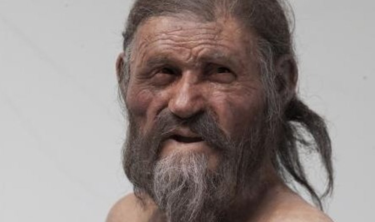 Jäämees Ötzi. Foto Lõuna-Tirooli Arheoloogiamuuseum