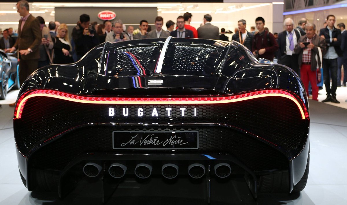 Bugatti Voiture Noire Genfis. 