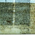 Inglismaa vanimast trükitud piiblist leiti paberi sisse peidetud tekst