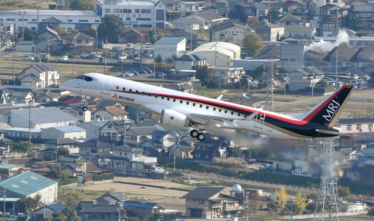 Jaapani uus reisilennuk MRJ