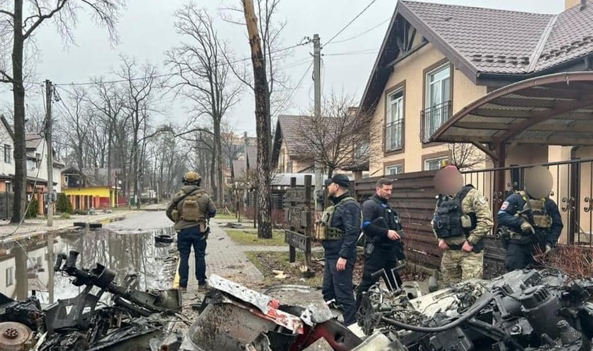 VABASTATUD: Irpini linn Kiievi lähistel pärast Vene vägede lahkumist.