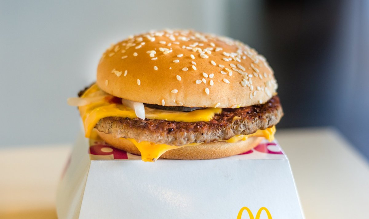 McDonald’si Quarter Pounderi hamburger