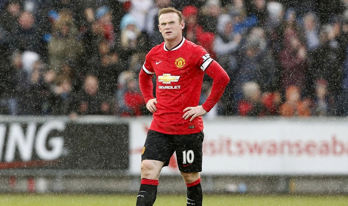 Pettunud Wayne Rooney