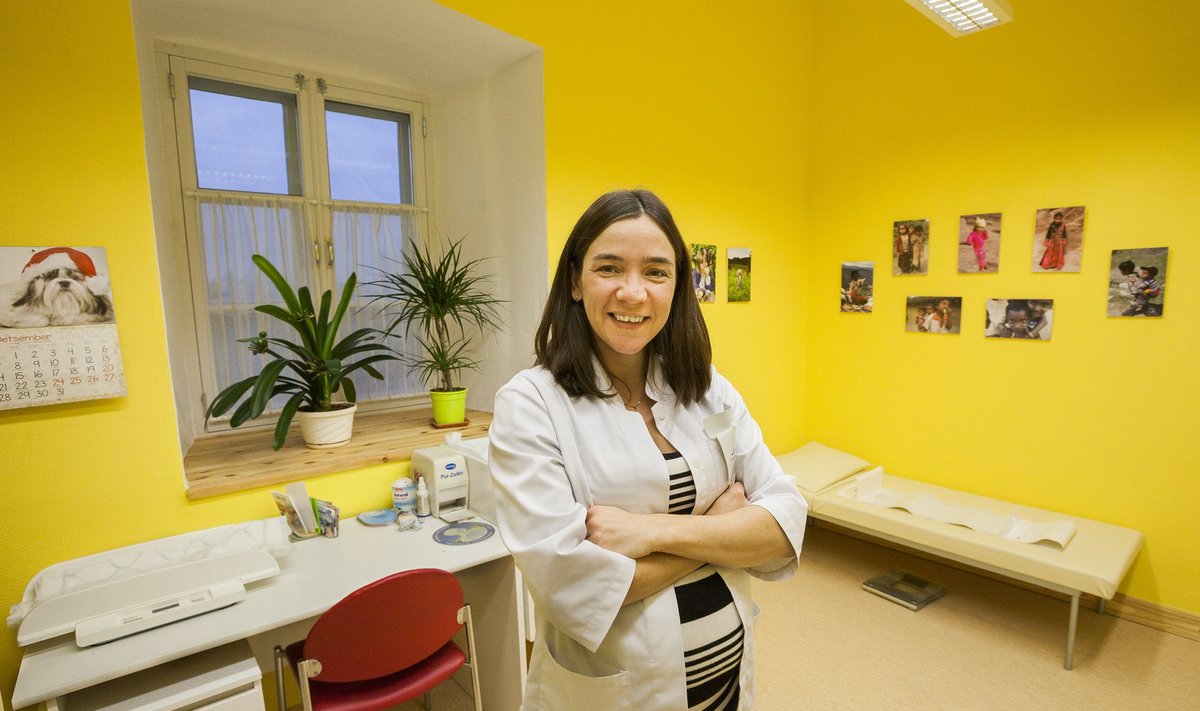 Mooste tervisekeskuses töötab perearst Monika Hõim.