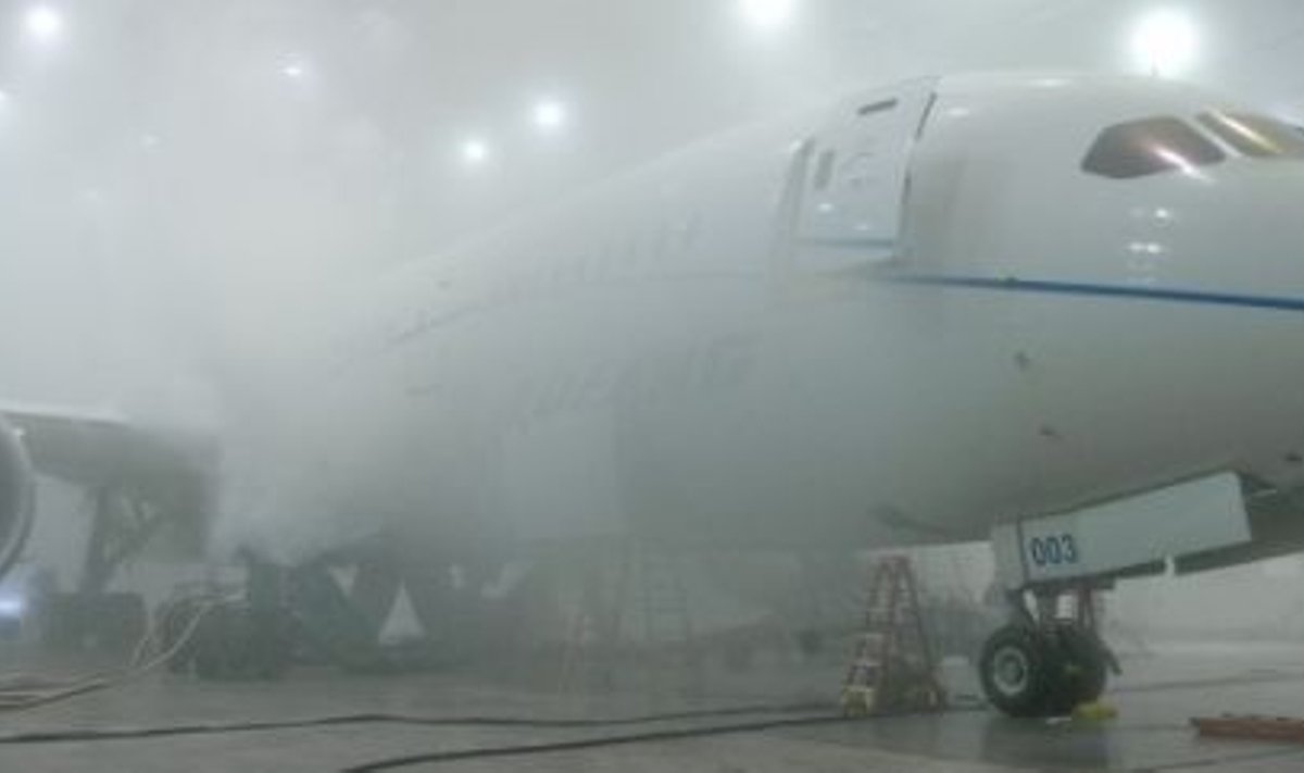Boeing 787 sügavkülmas lõdisemas