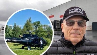 VIDEO JA FOTOD | Pole paha! Ärimees Oleg Gross käis oma kolmemiljonilise helikopteriga Lõuna-Eestis lõunatamas