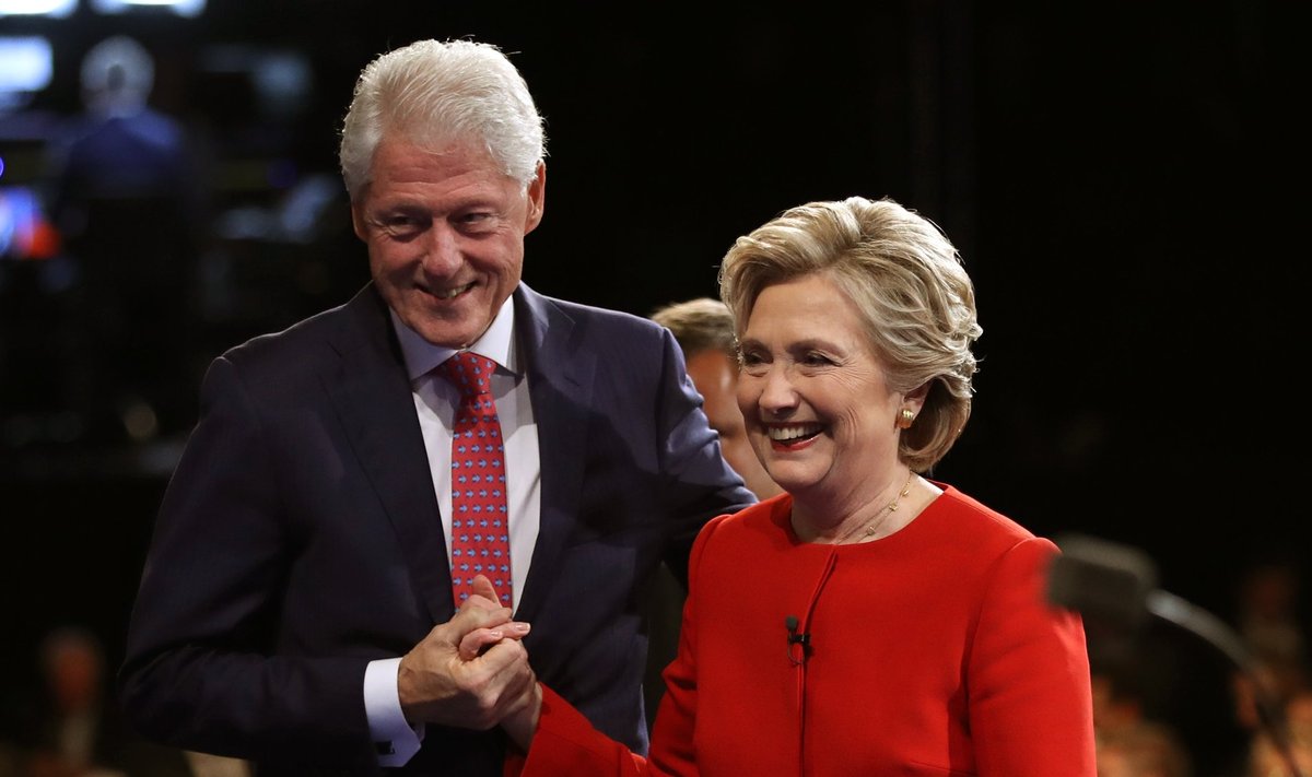 Bill ja Hillary Clinton