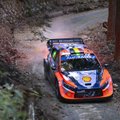 Thierry Neuville ja Andreas Mikkelsen võistlesid Jaapani rallil määrustevastase autoga, Hyundai sai karistada