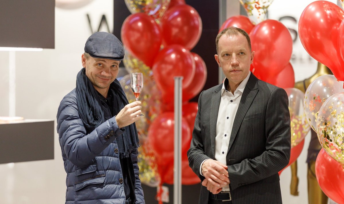 Иво Тахк (справа) хоть и продал в России бизнес BonBon Lingerie, но продолжает заниматься логистикой.