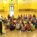 Projekt "100 kooli" käis Tartumaal korvpallipisikut levitamas