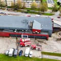 FOTOD | Viljandis põles Eliise kaubamaja. Päästjad reageerisid suurte jõududega