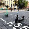 Конец беспорядку: в центре Таллинна появятся обязательные зоны парковки для электросамокатов