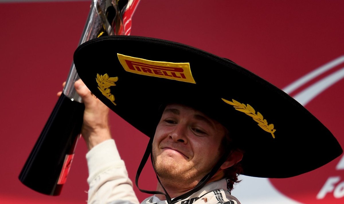 Mehhiko etapil sai karjääri 18. võidu Mercedese sõitja Nico Rosberg.