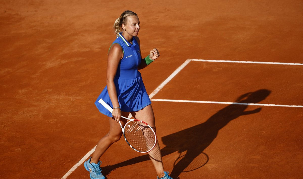 Anett Kontaveit Rooma turniiril.