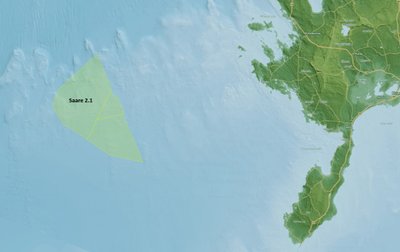 Saare 2.1 mereala asukoht