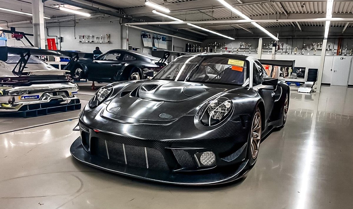 Porsche, millega Tristan Viidas sõitma hakkab.
