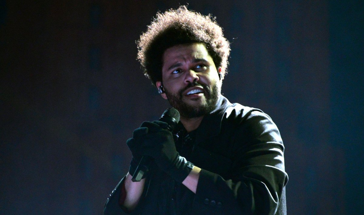 The Weeknd Los Angelese kontserdil, enne kui ta selle katkestas.