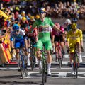 Van Aert võitis Tour de France'il teise etapi, tuuri üldliider elas etapi alguses üle korraliku ehmatuse