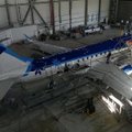 Фотоновость: перекрасили первый Embraer, который Estonian Air должен вернуть арендодателю