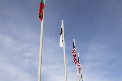 Eesti lipp on Soldier Hollow suusakeskuses jätkuvalt vardas.