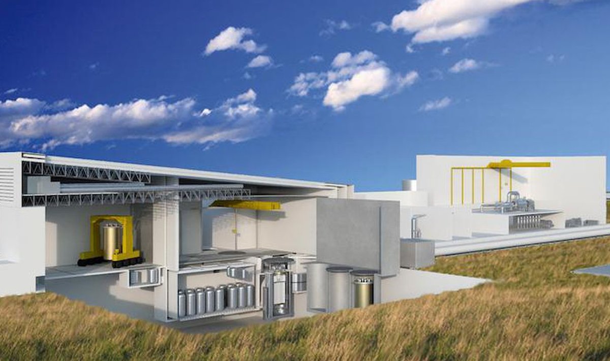 Kanada tuumaenergia tehnoloogia arendaja Terrestrial Energy näide väikesest moodulreaktorist