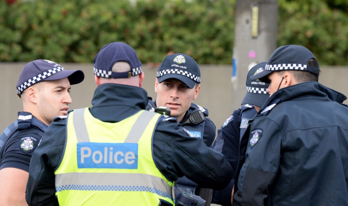 Melbourne'i politsei 2017. aastal.