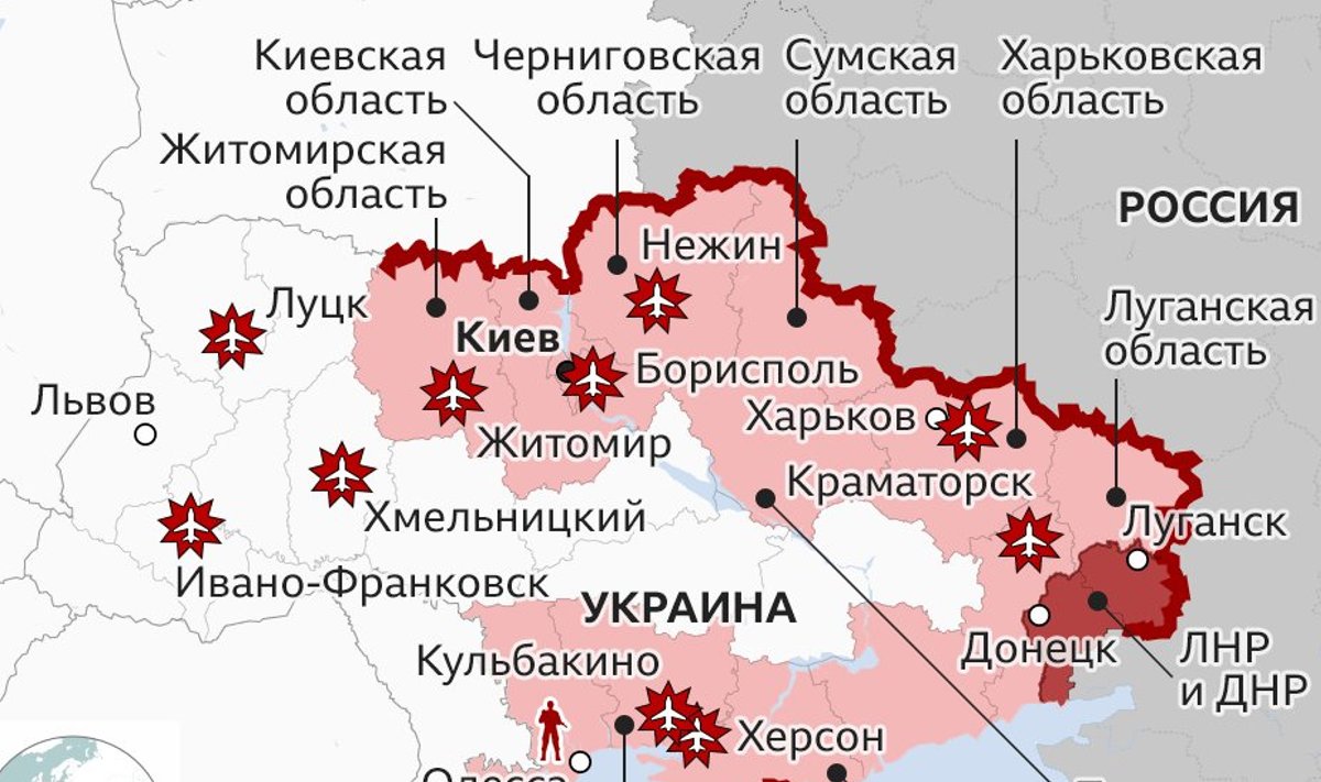 Нападение России на Украину
