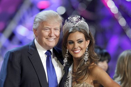 Miss USA 2013 Erin Brady ja Donald Trump