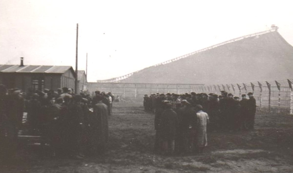 Концентрационный лагерь в Кивиыли. Иллюстративное фото