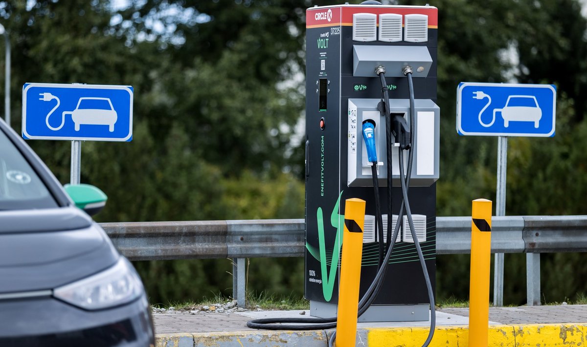 Elektriauto laadimise punkt