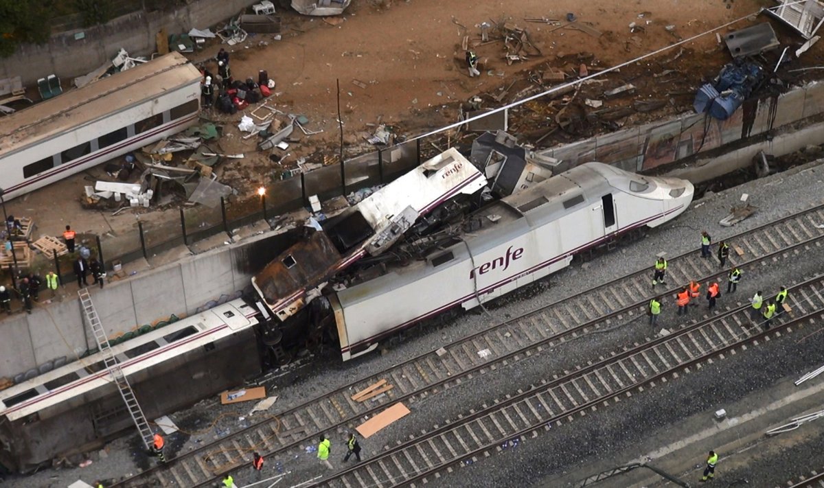 Hispaania rongiõnnetus