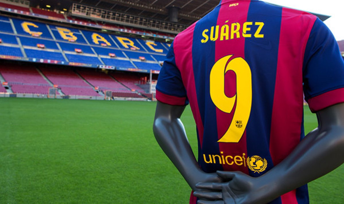 Luis Suáreze Barca särgid on juba müügis, ent teda ennast pole veel esitleda saadud.
