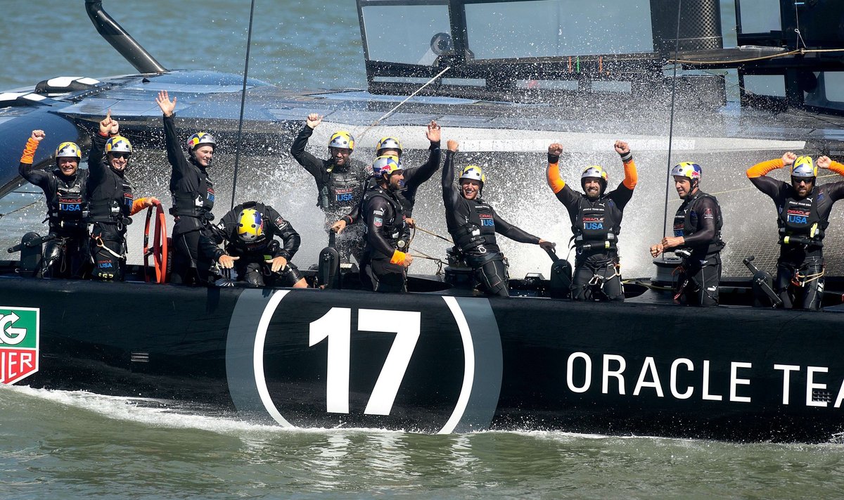 Oracle Team USA, purjetamine