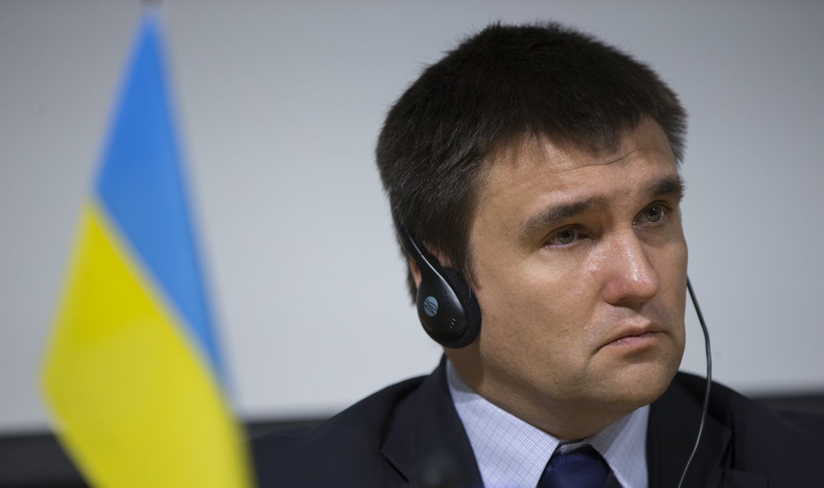Ukraina ja Eesti välisministri ühine pressikonverents