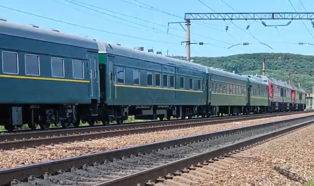 Kim Jong-uni rong Venemaa Kaug-Ida Primorje krais