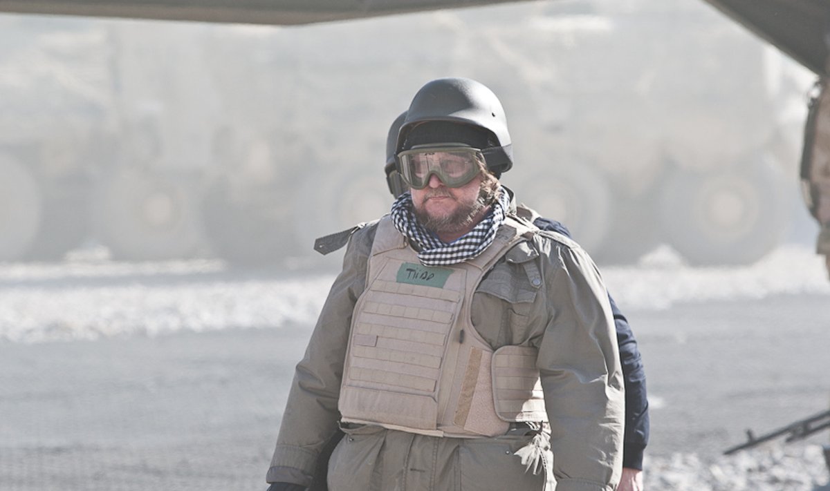 Harri Tiido 2011. aastal Afganistanis