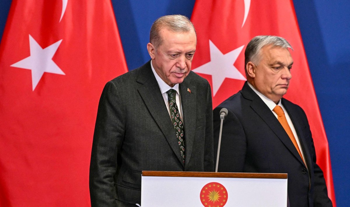Türgi president Recep Tayyip Erdoğan ja Ungari peaminister Viktor Orbán