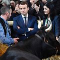 FOTOD JA VIDEO: Pariisi põllumajandusmess muutus presidendikandidaatide lahinguväljaks, Macron sai munaga näkku