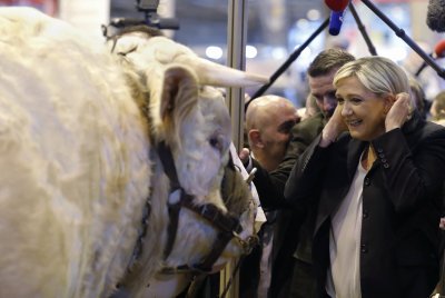Marine Le Pen põllumajandusnäitusel