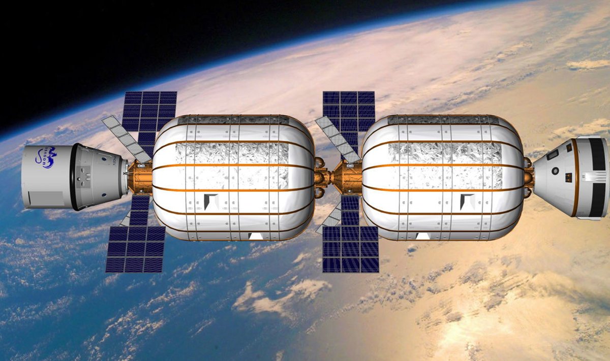 Bigelow on ette näinud isegi täispuhutavatest moodulitest kosmosejaama rajamist.